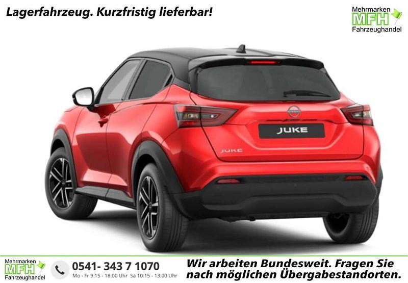 Neu Nissan Juke N-Connecta 114 PS (83 kW) 2025 Fuji sunset red / dachfar... SUV