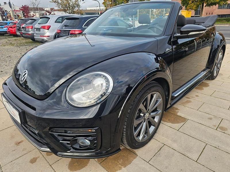 Gebraucht VW Beetle Cabriolet R-line 150 PS (110 kW) 2017 Schwarz Cabrio