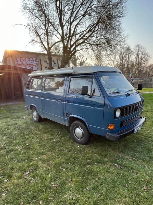 Blau Gebraucht 1990 VW T3 Van | 17.000 € - Bild 1/4