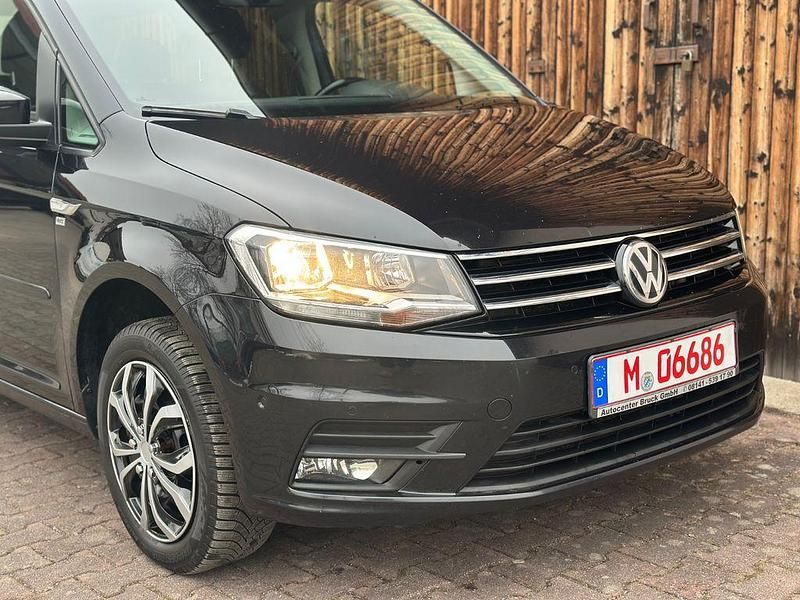 Gebraucht VW Caddy Maxi Comfortline 102 PS (75 kW) 2016 Schwarz Van / Kleinbus
