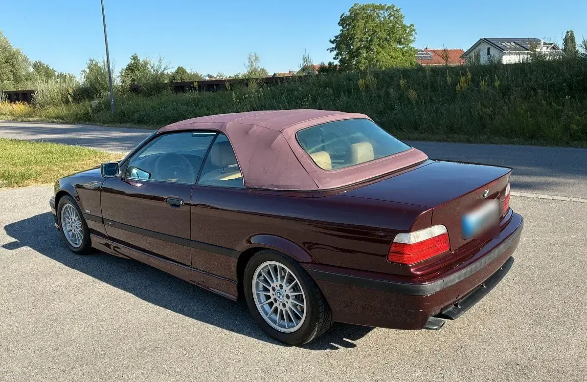 Gebraucht BMW 320 Cabriolet Performance 150 PS (110 kW) 1998 Rot Cabrio