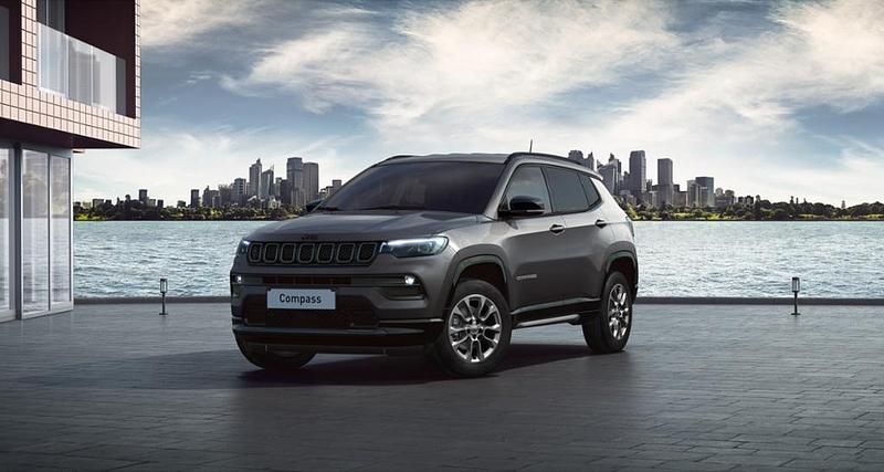 Grau Neu 2025 Jeep Compass Summit SUV | 47.670 € - Bild 1/4
