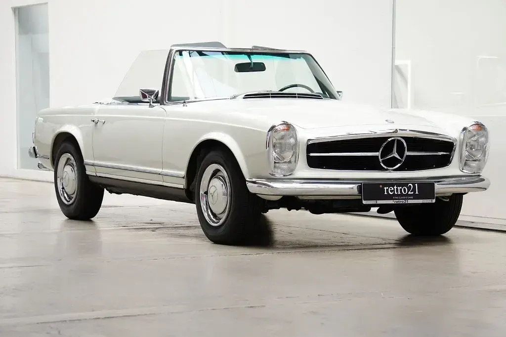 Gebraucht Mercedes W113 150 PS (110 kW) 1968 Weiß Cabrio