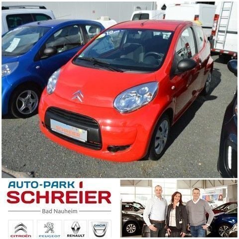 Gebraucht Citroën C1 Advance 68 PS (50 kW) 2009 Rot Kleinwagen