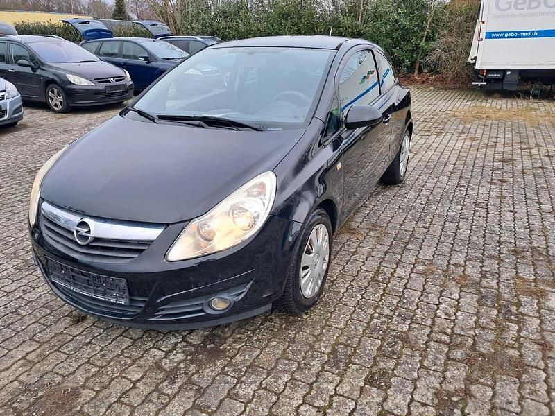 Gebraucht Opel Corsa 60 PS (44 kW) 2007 Schwarz Kleinwagen