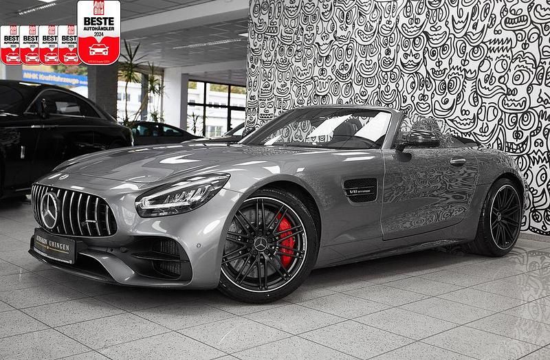 Selenitgrau metallic (metallic) Gebraucht 2021 Mercedes AMG GT AMG Cabrio | 124.880 € (Superpreis) - Bild 1/3