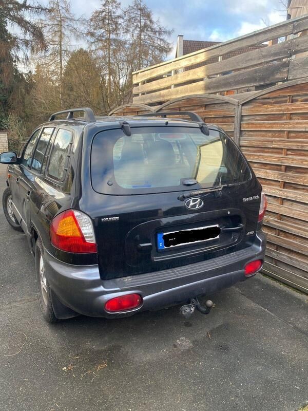 Schwarz Gebraucht 2003 Hyundai Santa Fe SUV | 4.000 € - Bild 1/4