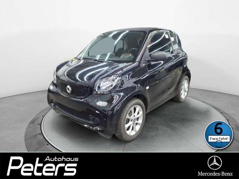 Gebraucht Smart ForTwo Coupé Passion 90 PS (66 kW) 2018 Schwarz Coupé