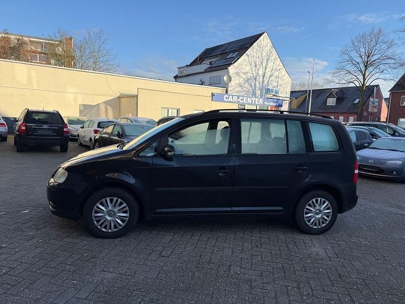 Gebraucht VW Touran 102 PS (75 kW) 2004 Schwarz Van / Kleinbus