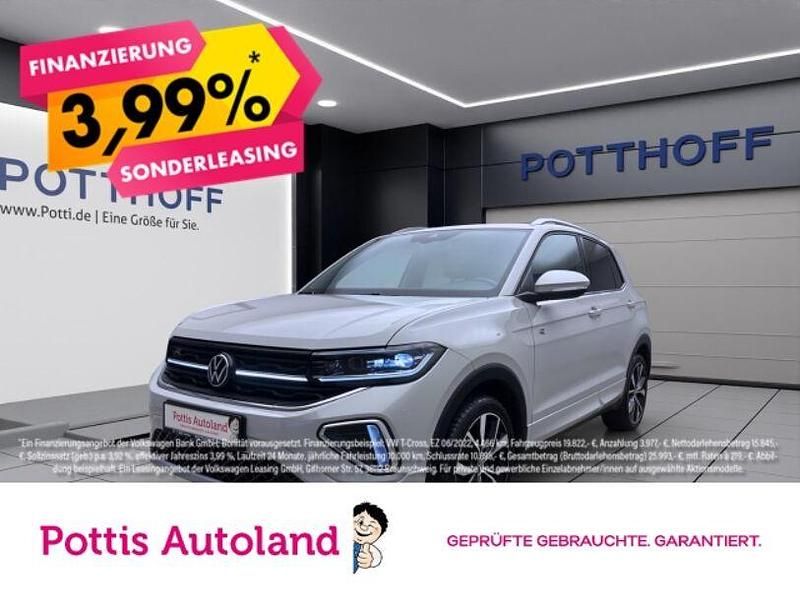 Grau Gebraucht 2024 VW T-Cross R-line SUV | 26.777 € (Etwas zu teuer) - Bild 1/4