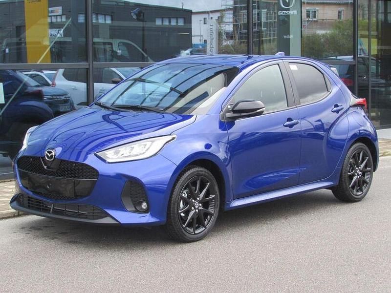 Glass blue (blau) Gebraucht 2024 Mazda 2 Homura-Line Kleinwagen | 25.990 € (Etwas zu teuer) - Bild 1/4