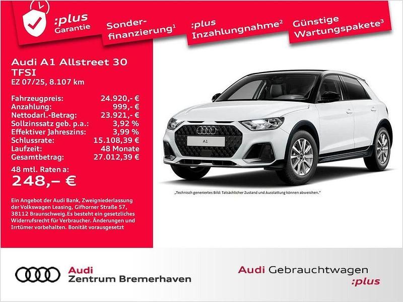 Gebraucht Audi A1 Basis 116 PS (85 kW) 2025 Gletscherweiß metallic SUV