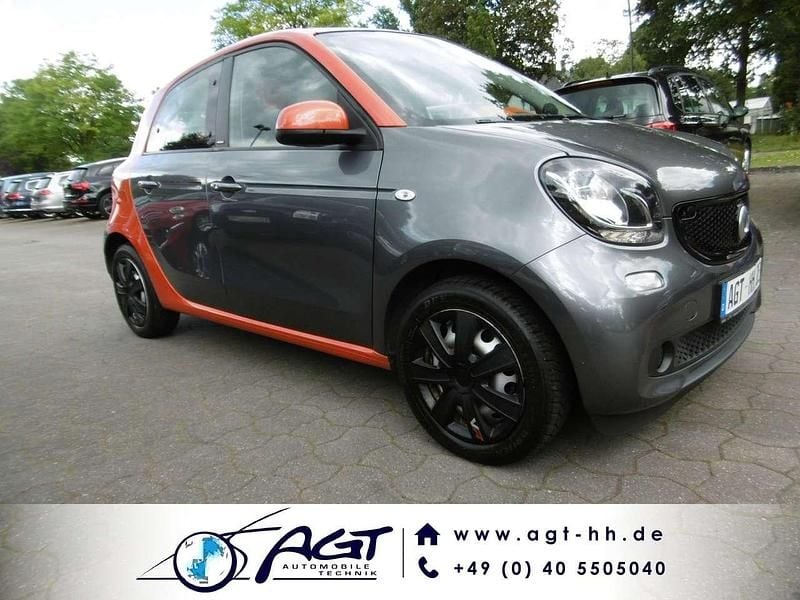 Gebraucht Smart ForFour Edition #1 71 PS (52 kW) 2015 Graphite grey / lava orange Kleinwagen