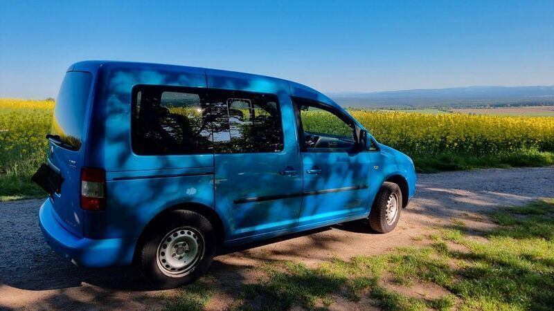 Blau Gebraucht 2008 VW Caddy Family Van / Kleinbus | 4.900 € (Fairer Preis) - Bild 1/4