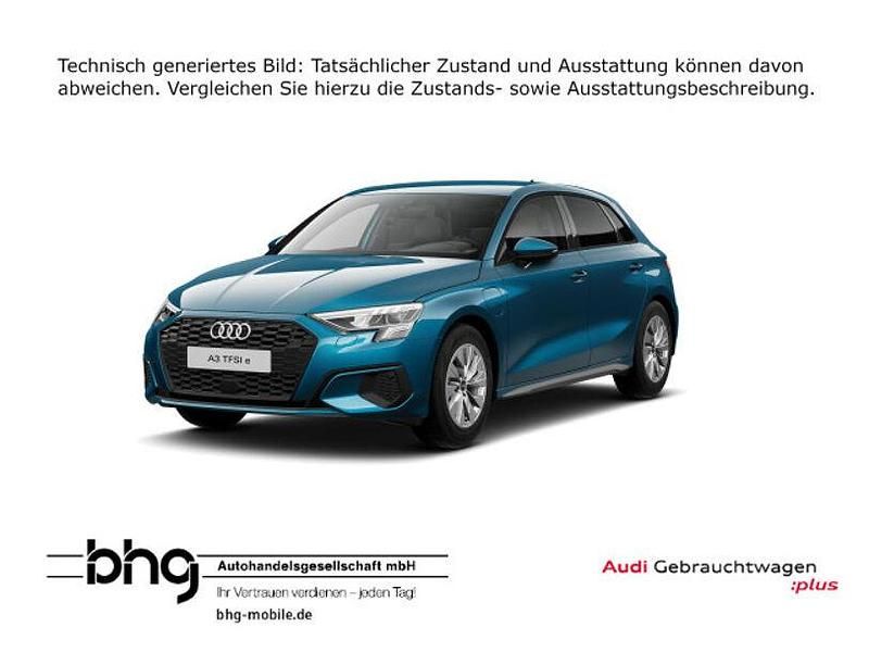 Blau Gebraucht 2022 Audi A3 e-tron Advanced Kleinwagen | 21.930 € (Superpreis) - Bild 1/4