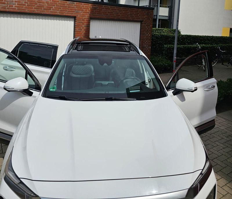 Weiß Gebraucht 2019 Hyundai Santa Fe Premium SUV | 24.600 € (Fairer Preis) - Bild 1/4