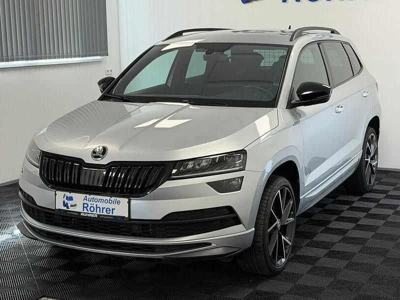 Gebraucht Skoda Karoq SportLine 150 PS (110 kW) 2021 Silber SUV