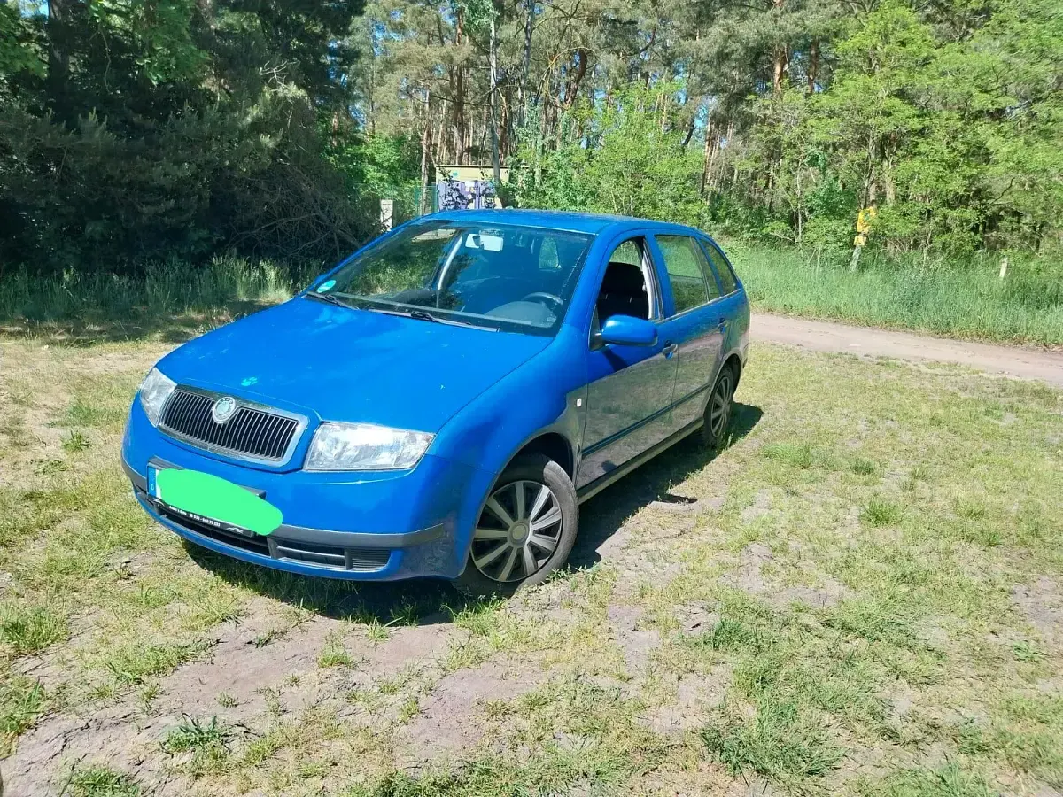 Gebraucht Skoda Fabia 75 PS (55 kW) 2004 Blau Kombi