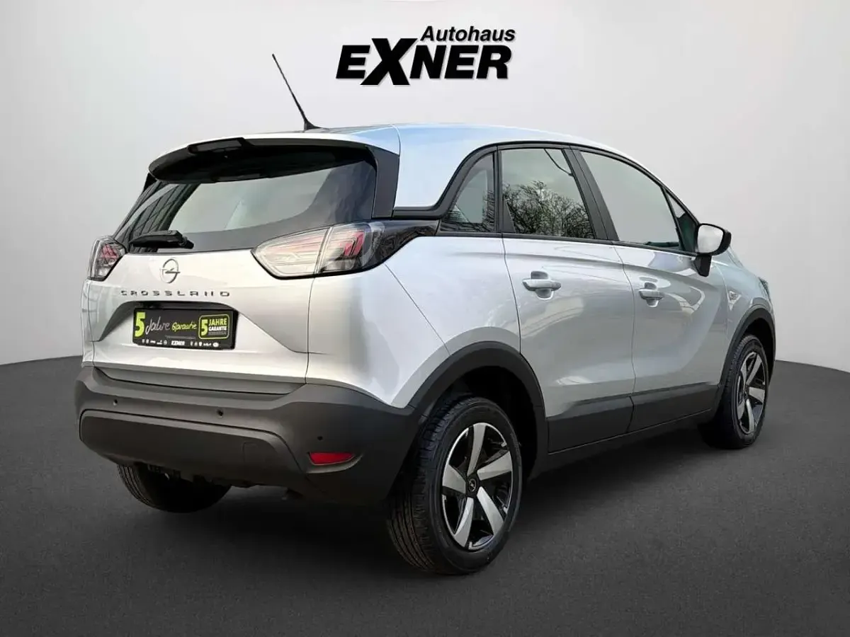 Gebraucht Opel Crossland X Enjoy 110 PS (80 kW) 2023 Aluminium grau SUV