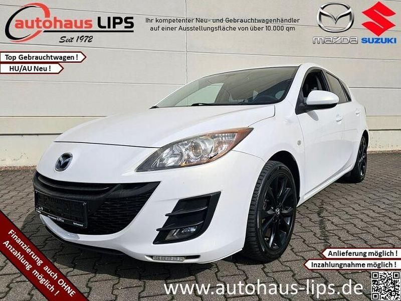 Gebraucht Mazda 3 High 105 PS (77 kW) 2009 Arachneweiß metallic Limousine