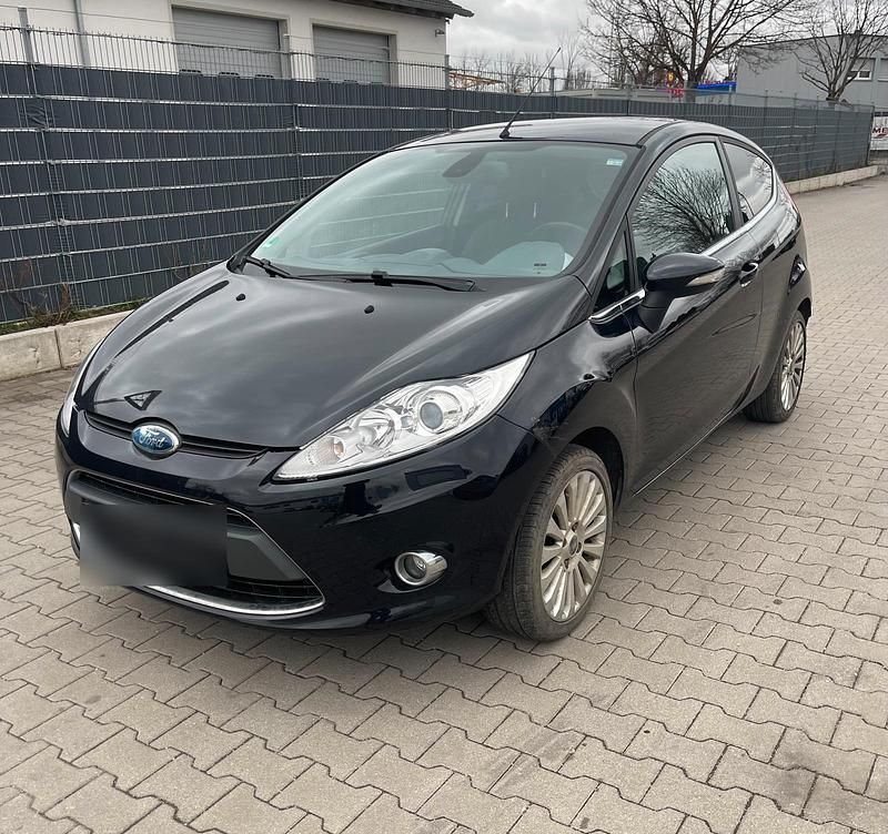 Gebraucht Ford Fiesta 82 PS (60 kW) 2009 Schwarz Kleinwagen
