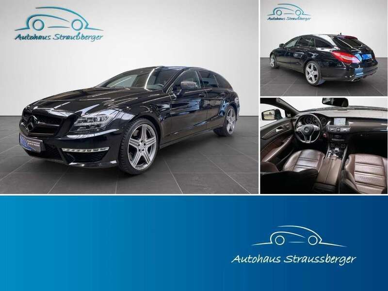 Obsidianschwarz metalliclack Gebraucht 2013 Mercedes CLS63 AMG AMG Kombi | 30.690 € (Fairer Preis) - Bild 1/4