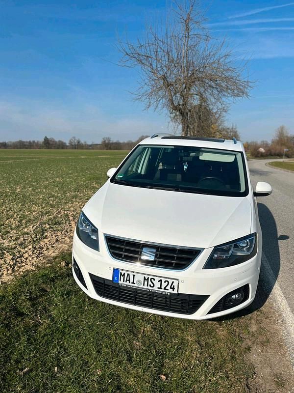 Gebraucht Seat Alhambra 150 PS (110 kW) 2015 Weiß Van / Kleinbus