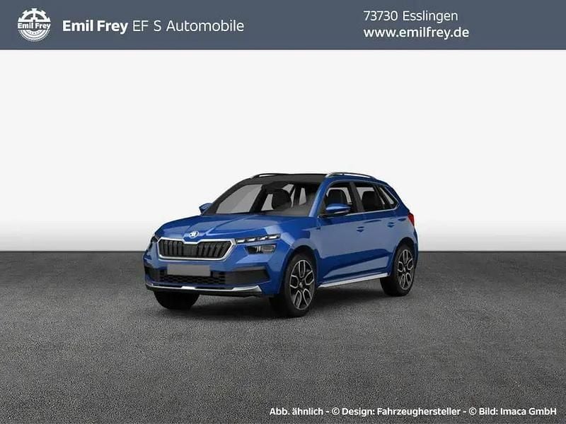 Titan blue metallic Gebraucht 2020 Skoda Kamiq Style SUV | 20.890 € (Fairer Preis) - Bild 1/4