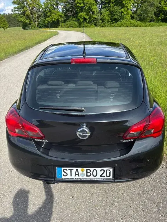 Gebraucht Opel Corsa 101 PS (74 kW) 2015 Schwarz Kleinwagen