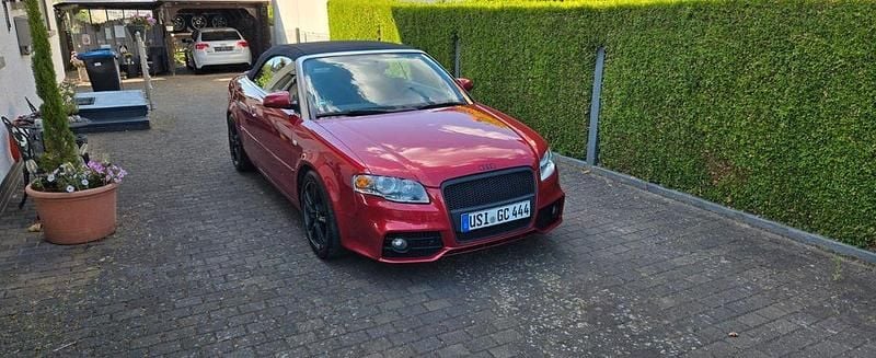 Rot Gebraucht 2006 Audi A4 Cabriolet S-Line Cabrio | 8.750 € (Etwas zu teuer) - Bild 1/4