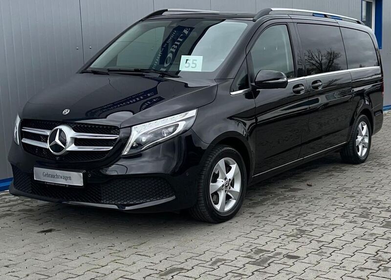 Obsidianschwarz metallic Gebraucht 2020 Mercedes V250 Van / Kleinbus | 49.999 € (Fairer Preis) - Bild 1/4