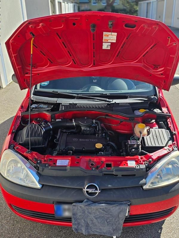 Gebraucht Opel Corsa 75 PS (55 kW) 2002 Rot Kleinwagen