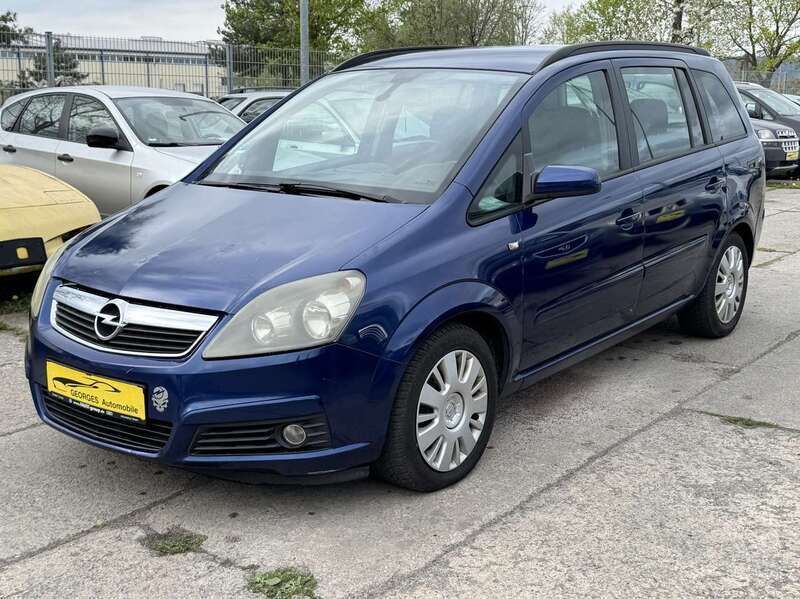 Blau Gebraucht 2005 Opel Zafira Cosmo Van / Kleinbus | 990 € (Superpreis) - Bild 1/4