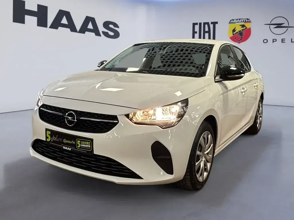 Gebraucht Opel Corsa Edition 75 PS (55 kW) 2023 Jade weiss/arktis weiss (metallic) Kleinwagen