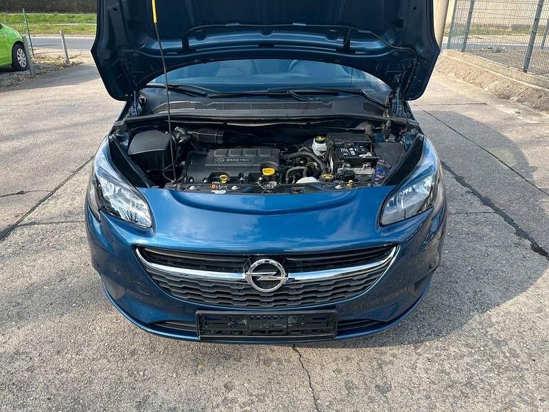 Gebraucht Opel Corsa Edition 90 PS (66 kW) 2015 Blau Kleinwagen