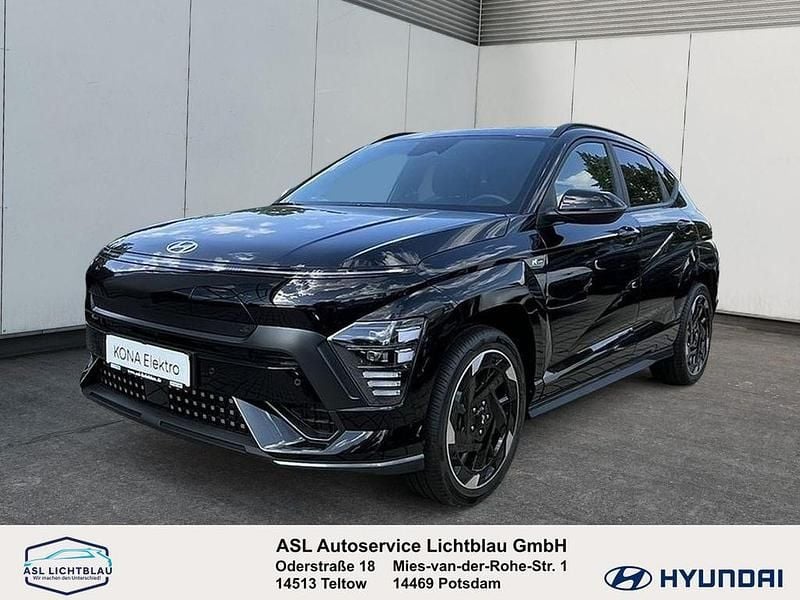 Abyss black Neu 2025 Hyundai Kona N Line SUV | 35.950 € (Guter Preis) - Bild 1/4