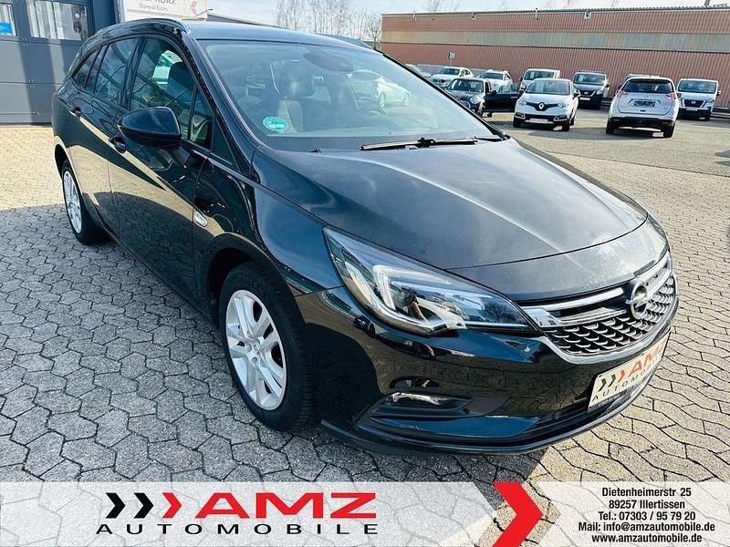 Gebraucht Opel Astra 136 PS (100 kW) 2018 Schwarz Kombi