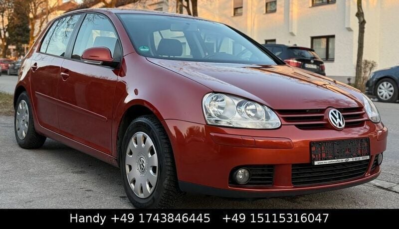 Orange Gebraucht 2006 VW Golf V Goal Limousine | 1.390 € (Superpreis) - Bild 1/4