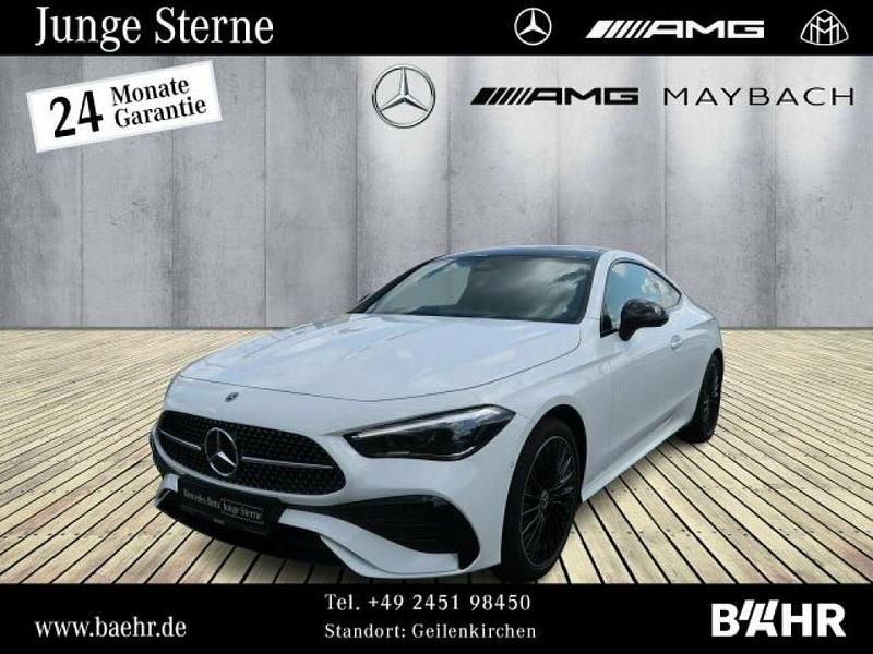 Unilack polarweiß Gebraucht 2024 Mercedes 200 AMG Coupé | 48.949 € (Guter Preis) - Bild 1/4