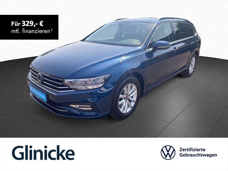 Aquamarinblau metallic Gebraucht 2023 VW Passat Business Kombi | 23.433 € (Fairer Preis) - Bild 1/2