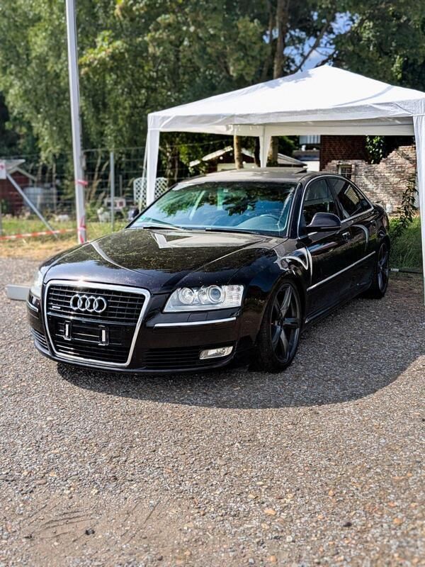 Schwarz Gebraucht 2008 Audi A8 Advanced Limousine | 5.890 € (Fairer Preis) - Bild 1/2