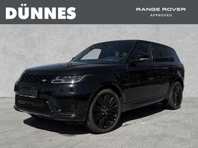 Santoriniblack metallic Gebraucht 2022 Land Rover Range Rover Sport HSE Dynamic SUV | 66.550 € (Teuer) - Bild 1/4