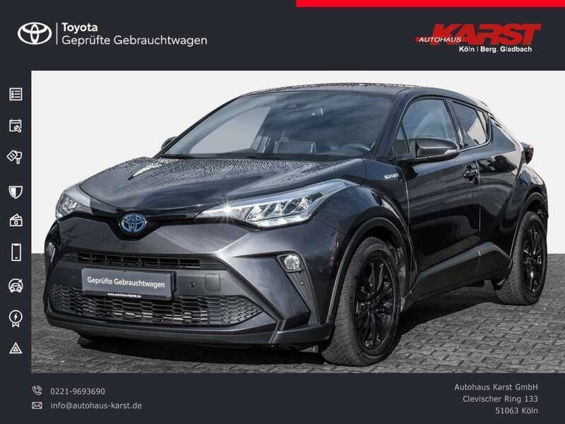 Grau Gebraucht 2021 Toyota C-HR Team SUV | 24.990 € (Teuer) - Bild 1/4