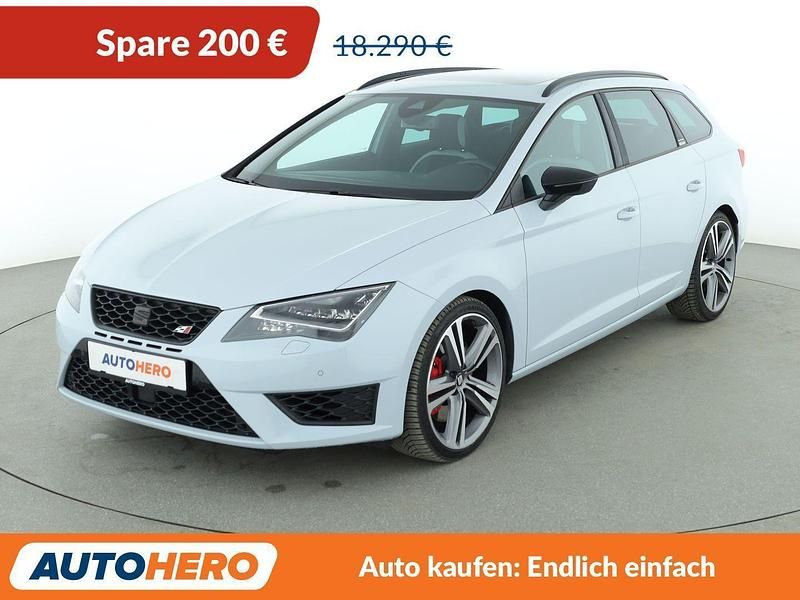 Usata Seat Leon CUPRA 280 CV (205 kW) 2015 Bianco Station wagon