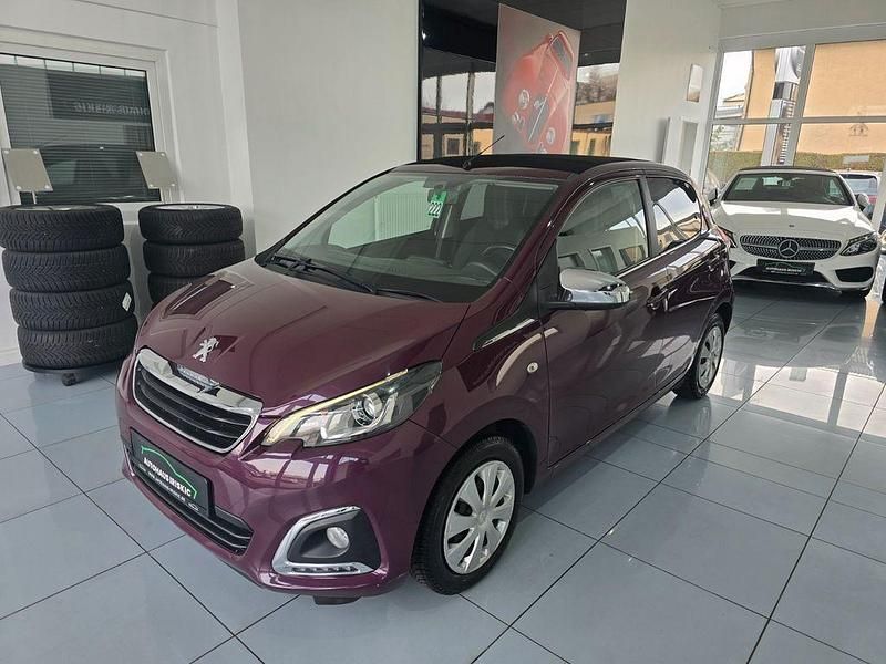Gebraucht Peugeot 108 Allure 72 PS (52 kW) 2018 Violett Limousine