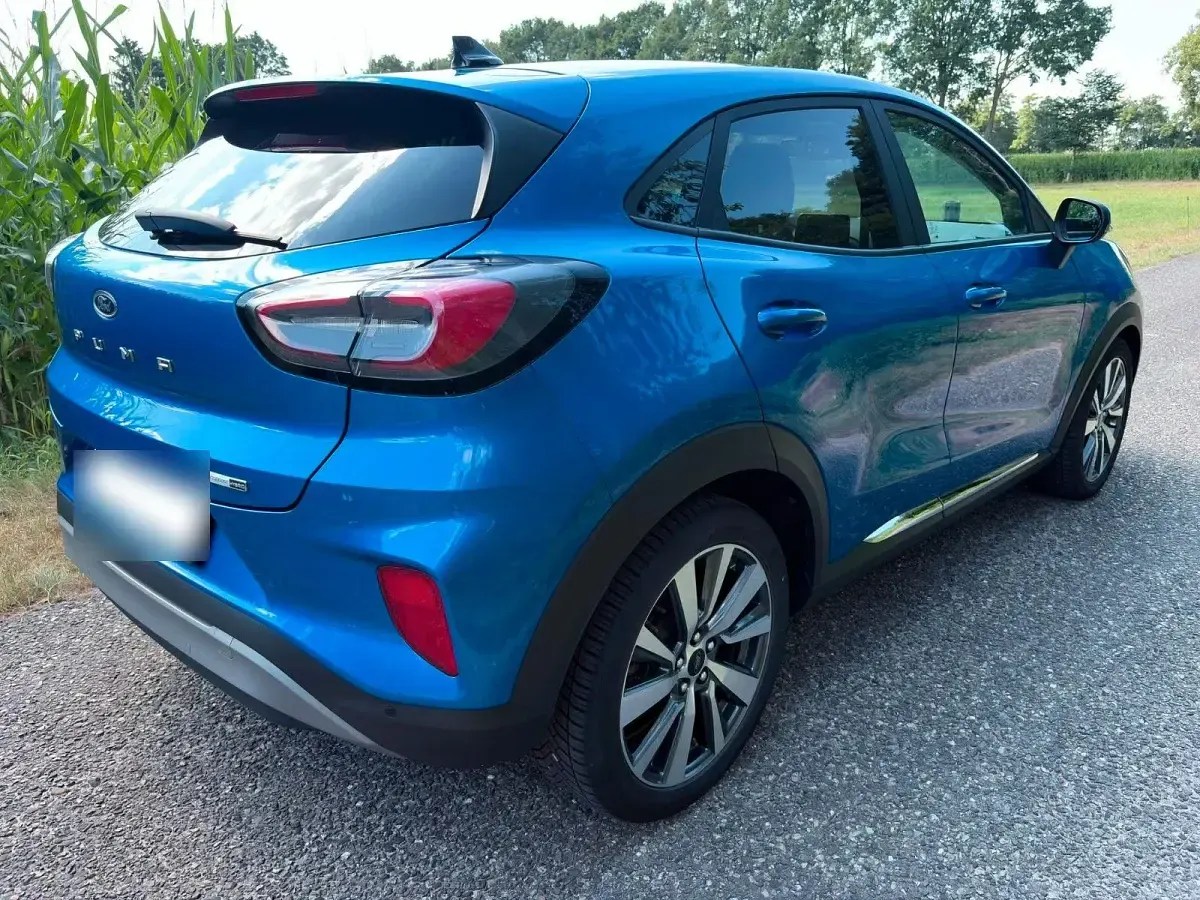 Gebraucht Ford Puma Titanium X 125 PS (91 kW) 2020 Blau SUV