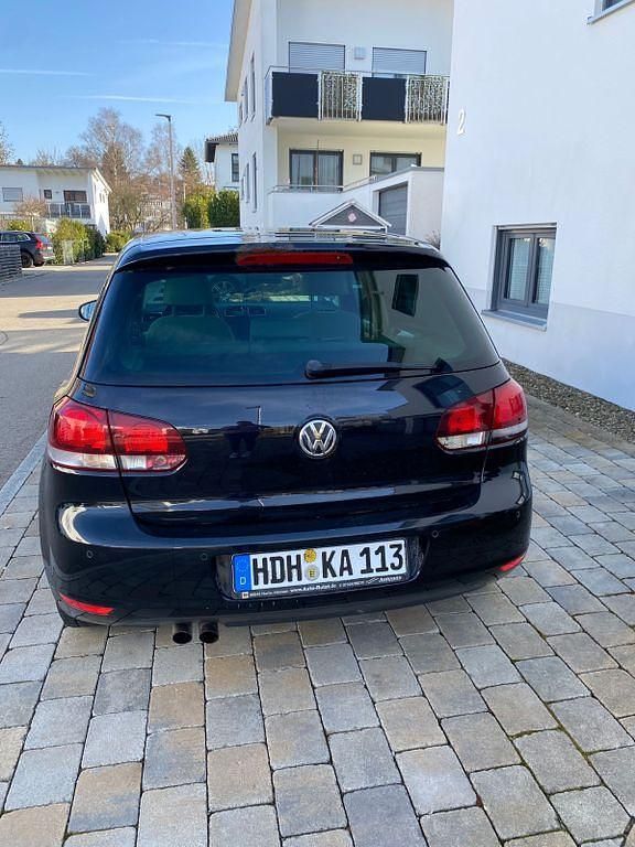 Gebraucht VW Golf VI Highline 160 PS (117 kW) 2009 Schwarz Kleinwagen