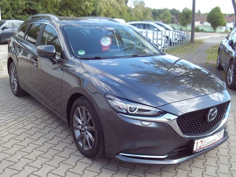 Grau Gebraucht 2019 Mazda 6 Exclusive-Line Kombi | 18.900 € (Guter Preis) - Bild 1/4