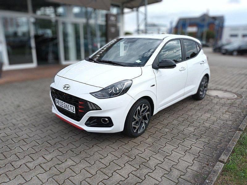 Gebraucht Hyundai i10 N Line 101 PS (74 kW) 2023 Weiß Kleinwagen