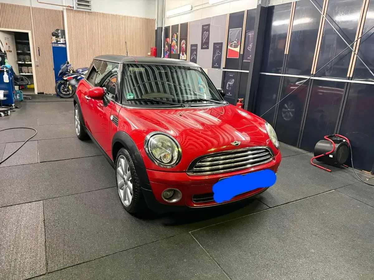 Usata Mini Cooper 95 CV (69 kW) 2010 Rosso Utilitaria